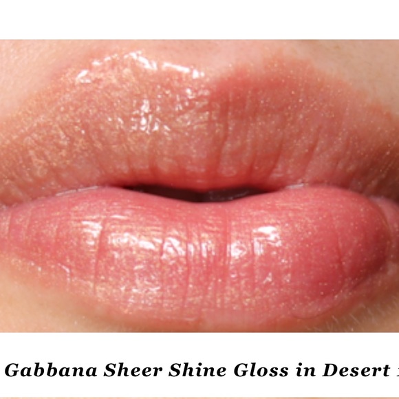 ⚡️Dolce & Gabbana Lipgloss in “Desert” 🏜️🌵 - Picture 1 of 3